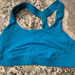 Blue Lululemon Sportsbra